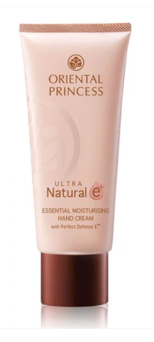 Oriental Princess Ultra Natural E + Essential Moisturising Hand Cream, 75g