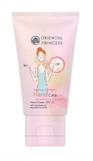 Oriental Princess Intense Hydration Hand Care Smoothing & Nourishing Hand Cream SPF 15, 25g