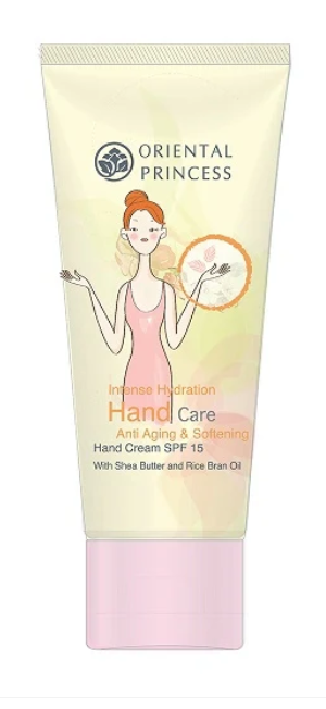 Oriental Princess Intense Hydration Hand Care Anti Aging & Softening Hand Cream SPF 15, 75g