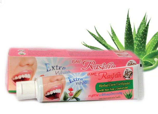 Isme Rasyan Herbal Clove Toothpaste with Aloe Vera & Guava Leaf (30g)