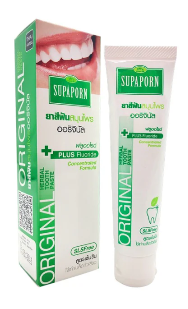 Supaporn Original Herbal Toothpaste, 30g