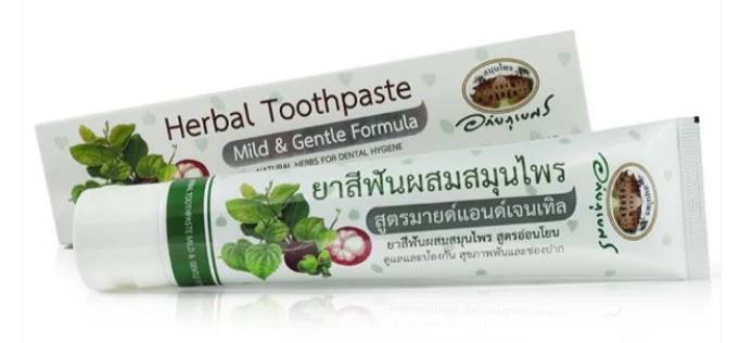 Abhaibhubejhr Herbal Toothpaste Mangosteen, 100g