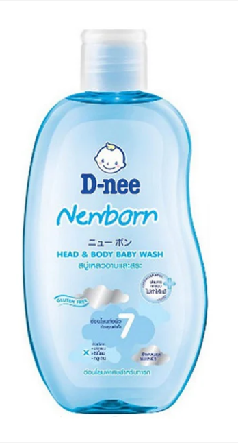 D-nee For Newborn Head & Body Baby Wash, 200 ml