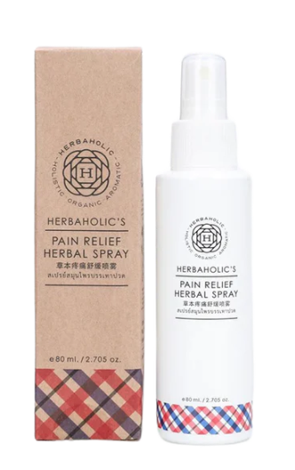 Herbaholic's Pain Relief Herbal Spray, 80 ml