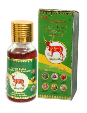 Isme Rasyan Herbal Relief Muscle Pain Liniment, 50ml