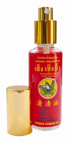 Cheng Cheng Herbal Oil Menthol Peppermint Spray, 50ml