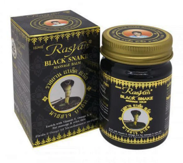 Isme Rasyan Black Snake Massage Balm, 50g