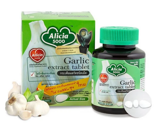 Khaolaor Garlic Extract Tablet Alicia 5000