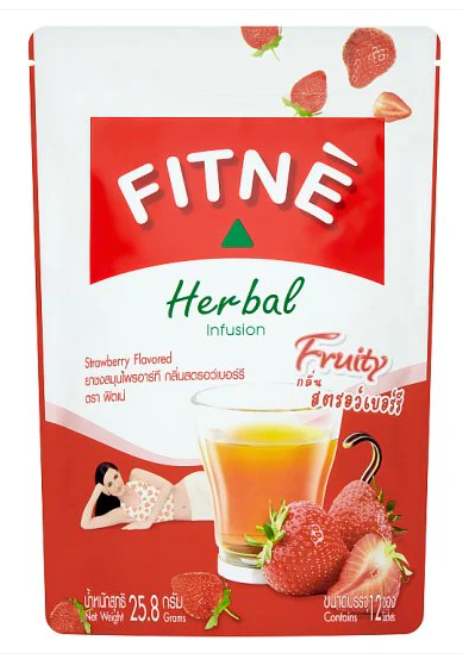 Fitne Herbal Infusion Strawberry Tea