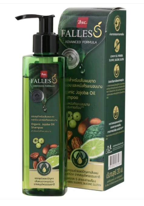 BSC Falles Advanced Formula Organic Shampoo, 230 ml.