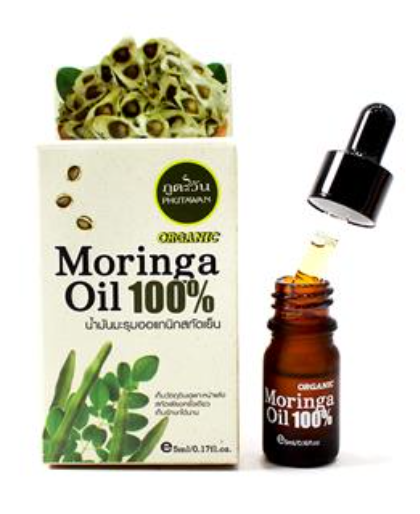 Phutawan Organic Moringa Oil 100% (5 ml)