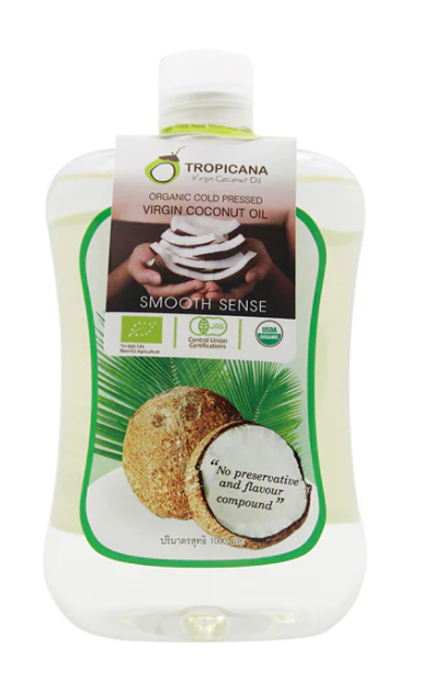 Tropicana Organic Cold Pressed Virgin Coconut Oil (1000ml)