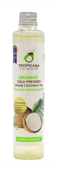 Tropicana Organic Cold Pressed Virgin Coconut Oil (100ml)