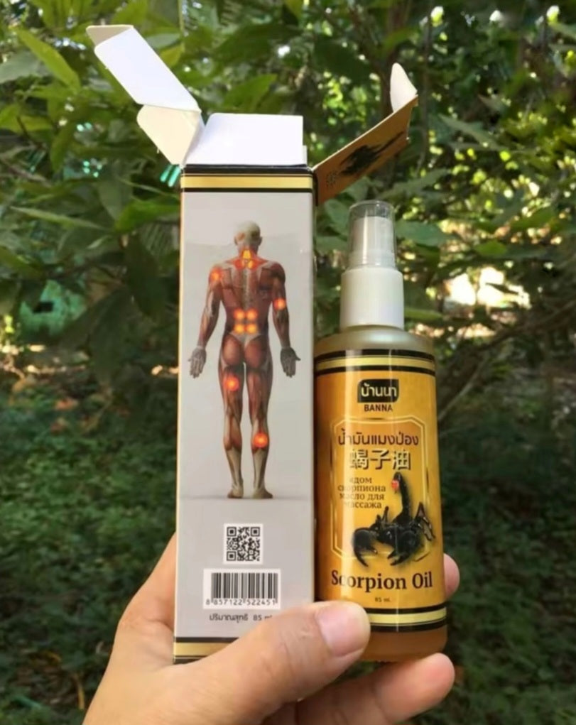 Scorpion Oil - Banna Massage Oil Spray