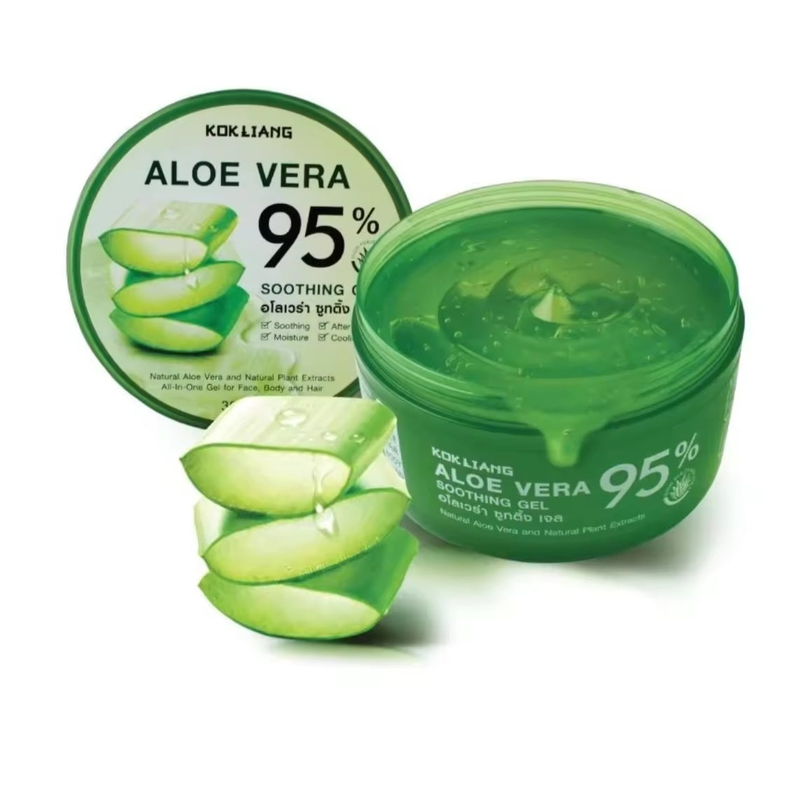 Kokliang Soothing Gel - with natural oils -  300 ml