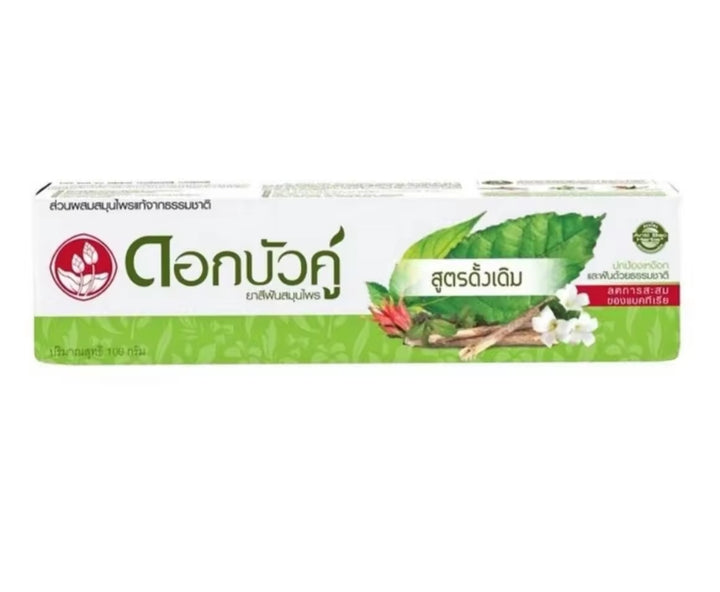 Dok Bua Ku Fresh and Cool Herbal Toothpaste 100g