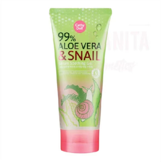 Cathy Doll Aloe Vera & Snail Serum Soothing Gel