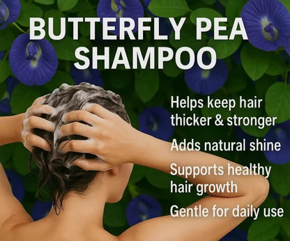 Bio Way Butterfly Pea Shampoo - Natural Herbal Shampoo