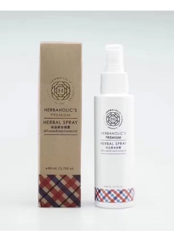 Herbaholic's Pain Relief Herbal Spray - natural ingredients