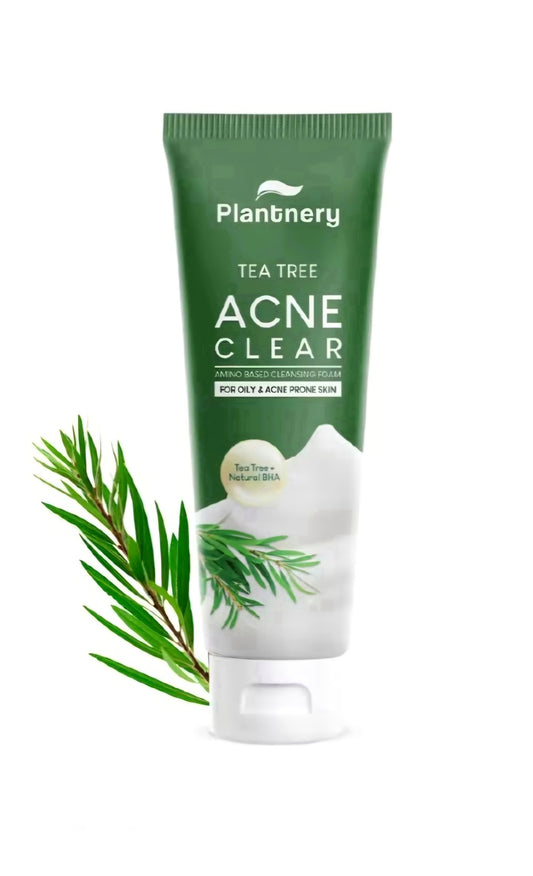 Plantnery Tea Tree  Cleansing Foam - anti Acne