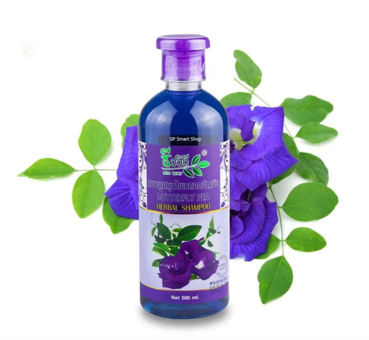 Bio Way Butterfly Pea Shampoo - Natural Herbal Shampoo