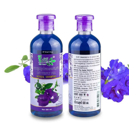 Bio Way Butterfly Pea Shampoo - Natural Herbal Shampoo