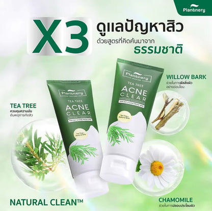 Plantnery Tea Tree  Cleansing Foam - anti Acne