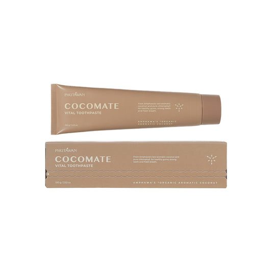 Phutawan COCOMATE Toothpaste - Organic coconut oil toothpaste