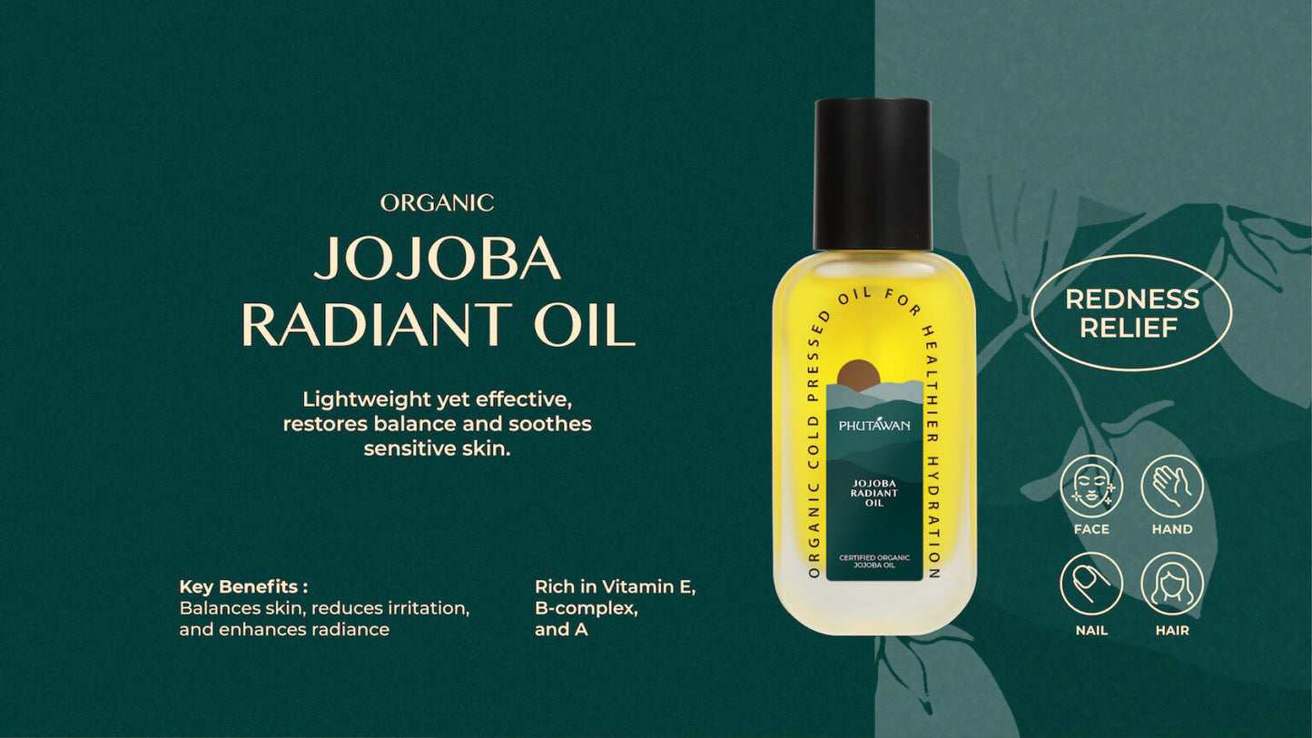 Phutawan Organic Radiant Jojoba Oil