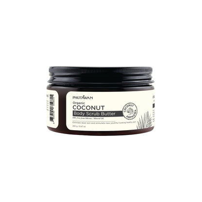Phutawan Organic Coconut Butter Body Scrub