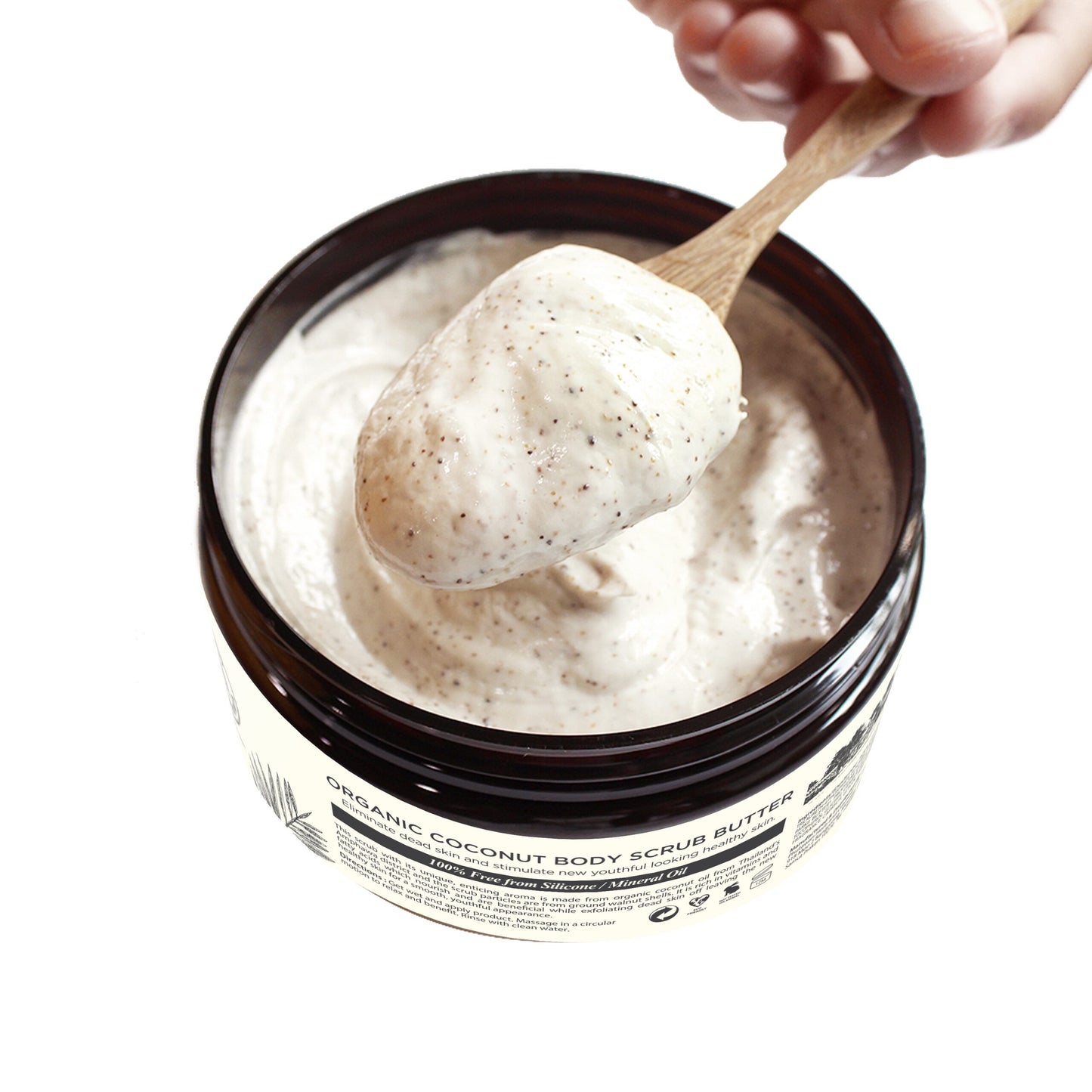 Phutawan Organic Coconut Butter Body Scrub