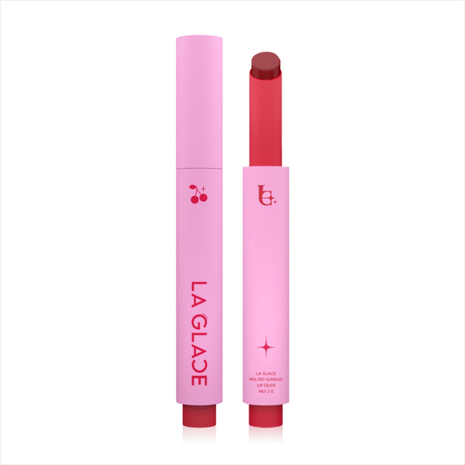 La Glace Melted Sundae Lip Click 2g #04 Cinnamon Lust