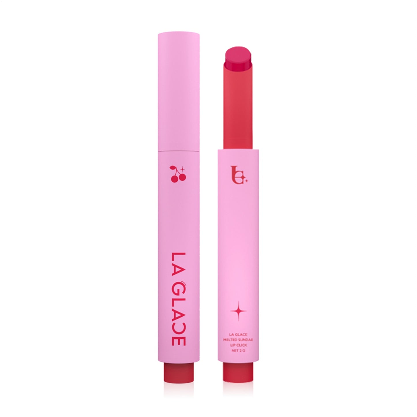 La Glace Melted Sundae Lip Click 2g #09 Watermelon Kick