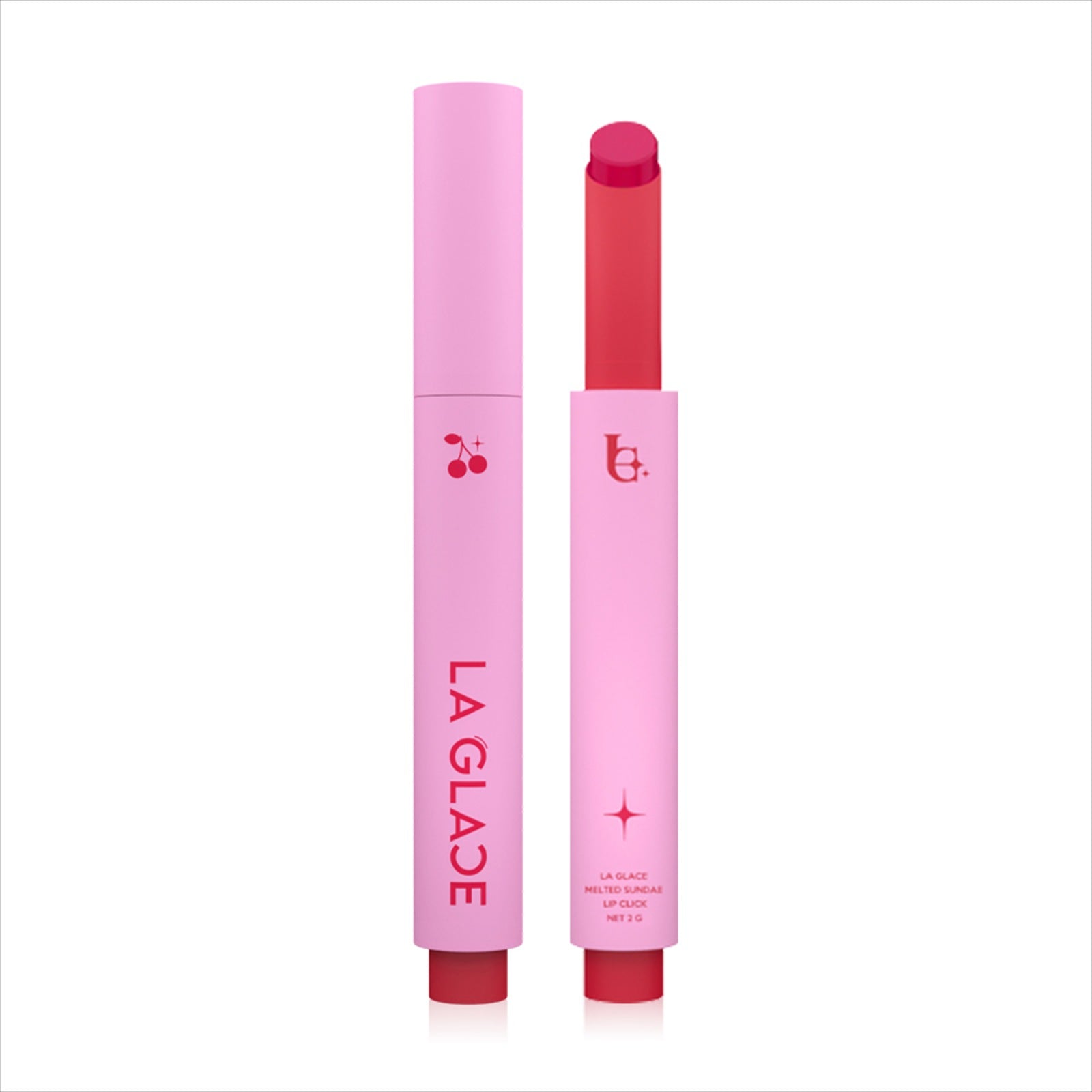 La Glace Melted Sundae Lip Click 2g #09 Watermelon Kick