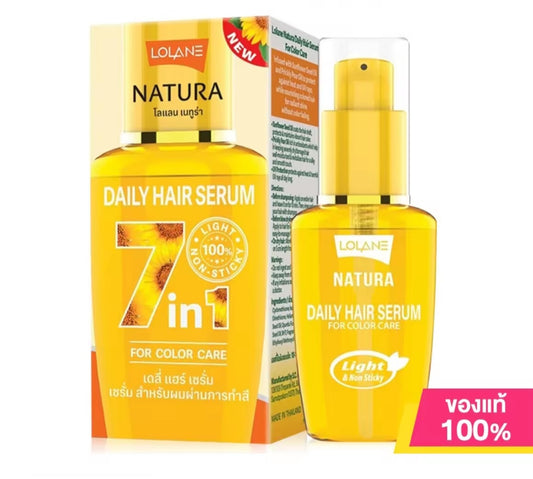 Lolane Natura Daily Hair Serum 7 in 1 - For Color Care