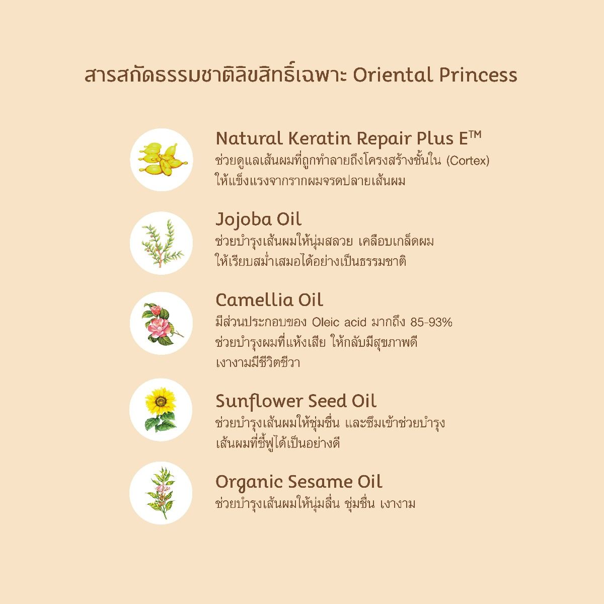 Oriental Princess 'Cuticle Professional' Hair Care  Spray - Heat Protection