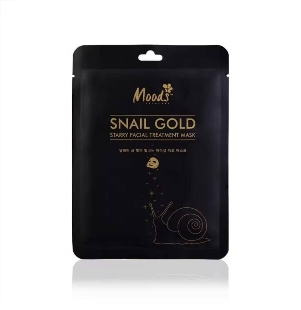 Moods Snail Gold Starry Facial Treatment Mask - Snail and Biogold - 10 pcs/pack