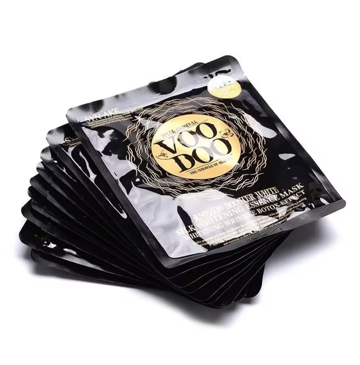 VOODOO Amezon Booster White Silk Mask - 10 sheets